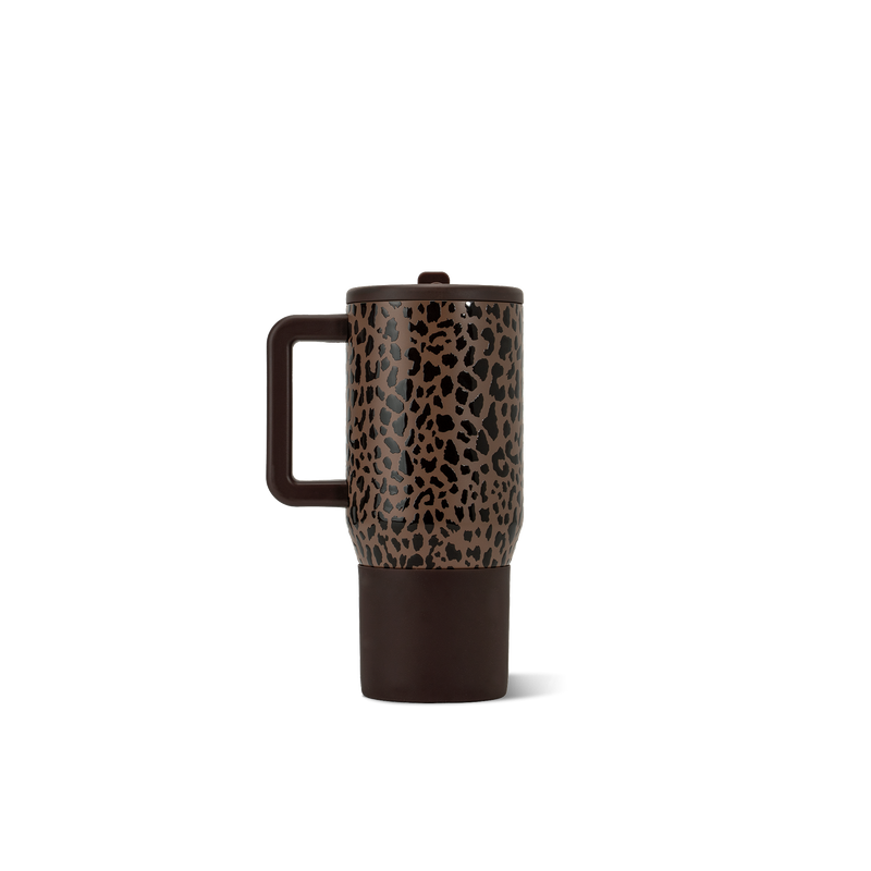 Traveler 20oz - Brown Leopard